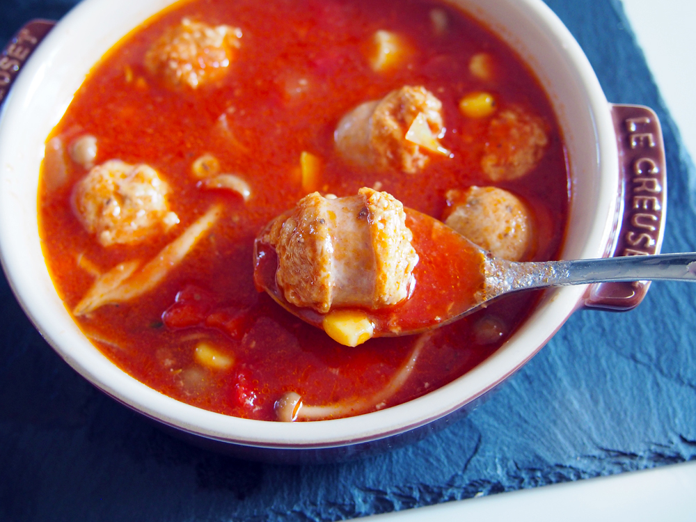 Spicy Sausage and Tomato Stew
